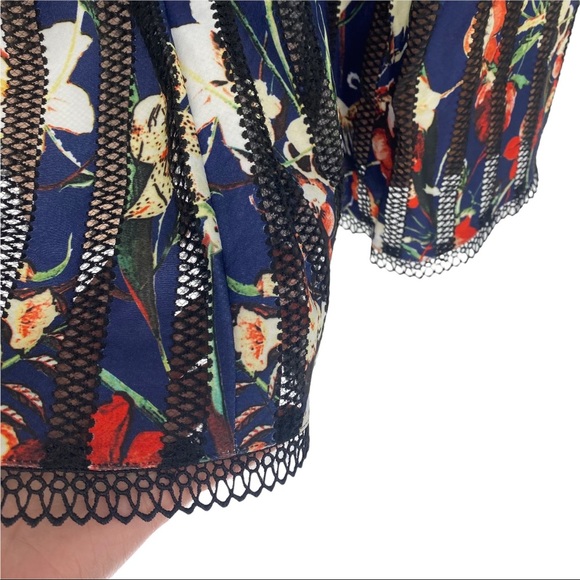 foxiedox Dress Womens Extra Extra Small Petite Blue Bryonia Mini Sleeveless - Picture 6 of 15